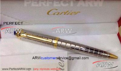 Perfect Replica Cartier Roadster de Ballpoint Gold Clip - AAA Replica